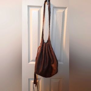 Anna Corinna leather bag. Brown OS